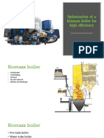 Optimization of A Biomass Boiler For High Efficiency