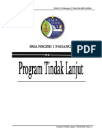 Program Tindak Lanjut TP. 2015 - 2016