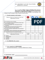 Sample Evaluation Form 1-8 - Alona Villareal