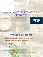 Adjectives and Adverbs - English Speaking Course Lucknow