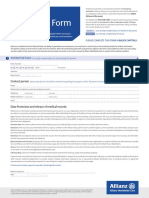 Treatment Guarantee Form: Patient Details