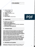 Unit 7 Role of Planning