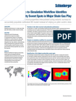 Seismic Simulation Workflow Identifies Sweet Spots Shale Gas