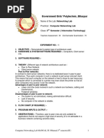 Computer Networking Lab MANUAL IT-3