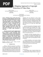 A Log-Polar Mapping Approach To Copyright Protection of Video Data