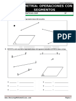 21 Geometría Operaciones Con Segmentos Sexto de Primaria