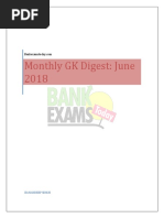 Bitul - In) GK Today August 2018 | PDF | Reserve Bank Of India ...