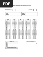 SACSA Primary Netball Score Sheet | PDF