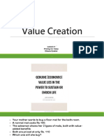Value Creation: Lesson 2 Pricing For Value Elkana Ezekiel