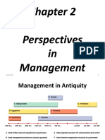Chapter 2 Perspectives in Management