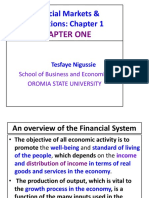 Financial Markets & Institutions: Chapter 1