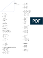 Teoria de Exponentes I - II