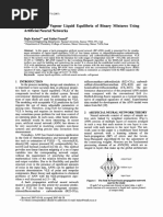Correlation of EVL Binary Mixtures Using ANN