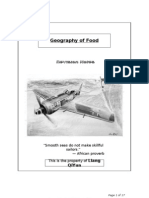 Geography of Food: Revision Notes