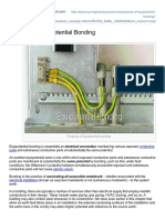 Purpose of Equipotential Bonding