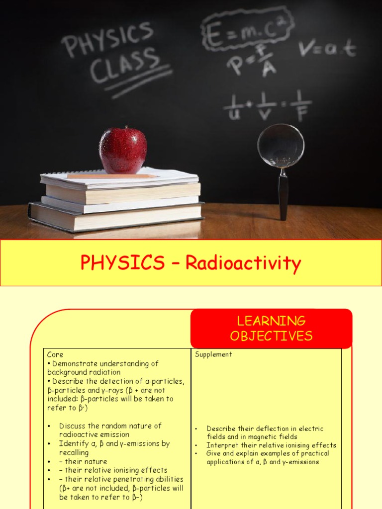 Understanding Radioactivity and Radiation | PDF | Radioactive Decay ...