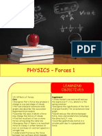 Physics 5 - Forces 1
