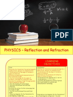 Physics 18 - Reflection and Refraction