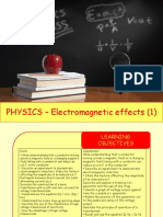 Physics 32 - Electromagnetic Effects 1