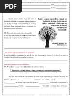 Avaliação História