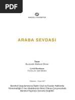 Araba Sevdası-Recaizade