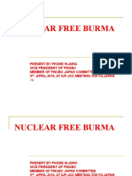 Nuclear Free Burma