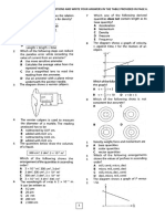 Instruction:: Answer All Questions and Write Your Answers in The Table Provided in Page 6. 1 7