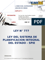 Presentacion Ley 777