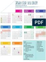 Calendario - 2018 2019 1