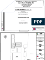 Gambar Rehab Gedung Kantor Kecamatan Rembang