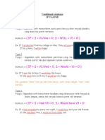 (IF + S + V1/Ves + O, S + WILL + V1 + O) : Conditional Seentence If Clause