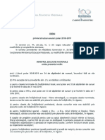 OMEN 3220 Structura Anului Scolar 2018-2019 PDF