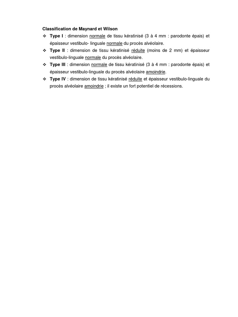 Classification de Maynard et Wilson | PDF
