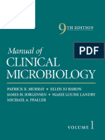 Manual of Clinical Microbiology 9th Ed