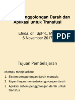 2.2.6.1 Sistem Penggolongan Darah Dan Aplikasi Untuk Transfusi Darah