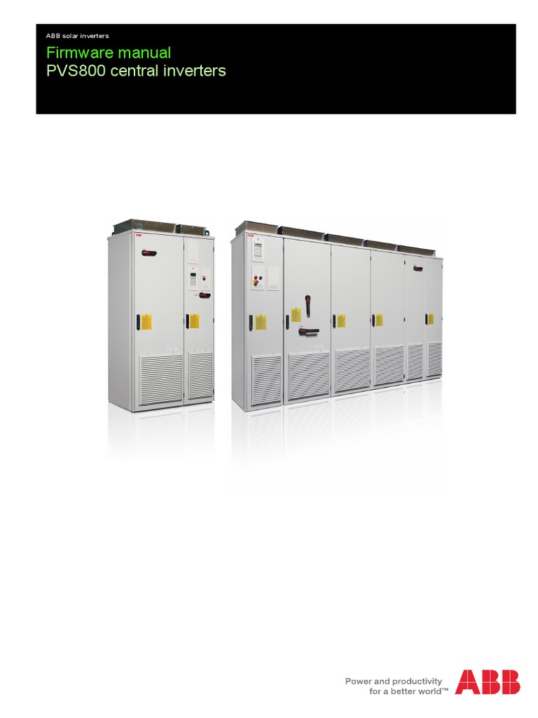 Manual Book ACS800 PDF | PDF | Power Inverter | Parameter (Computer ...