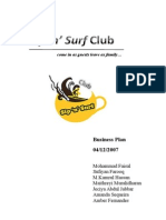 Sip 'N' Surf Club Business Plan