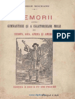 Memoriile Mele Asupra Istorii Gimnasticei În Romania Şi Asupra Călătoriilor Mele În Întreaga Lume 1863-1895 PDF