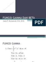 Fungsi Gama Dan Beta PDF