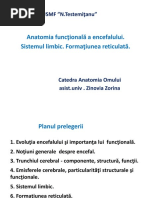 Encefal. Sistem Limbic. Form - Retic.