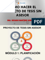 MÓDULO I Curso de Tesis