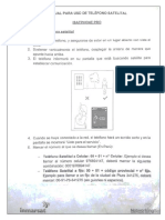 Manual para Uso de Cel Satelital PDF