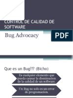 Presentacion de Bug Advocacy 2.3