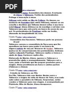 Lista Cantos Odisséia Homero