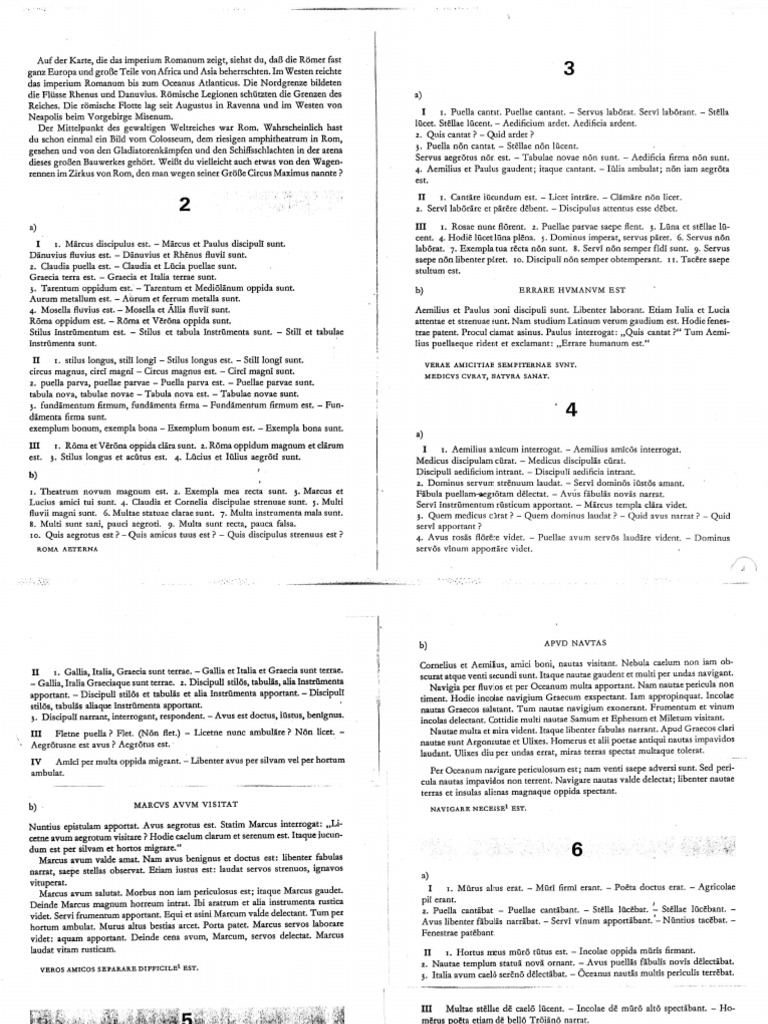 Apostila De Exercícios Latim Pdf Pdf