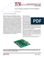 Application Note 119B April 2008 High Effi Ciency Power Supply Design For FPGA-Based Systems