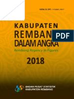 Kabupaten Rembang Dalam Angka 2018
