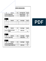 Jadwal Kuliah