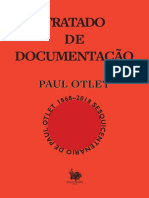 Paul Otlet Tratado de Documentação