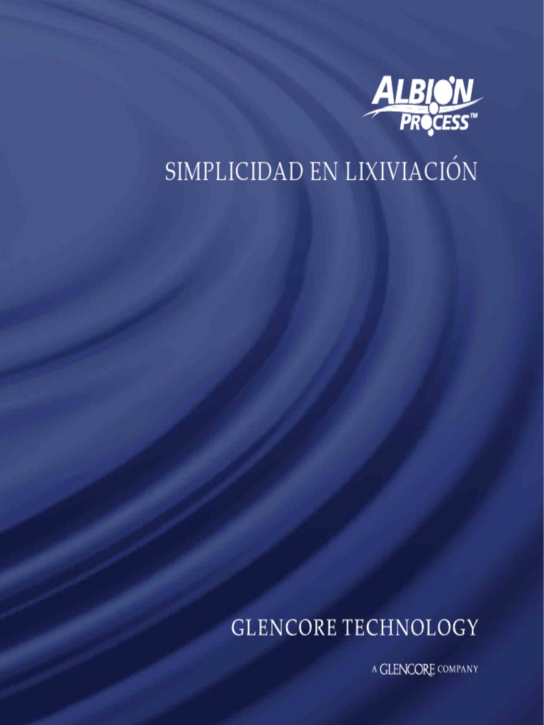 Albion Process Brochure Esp | PDF | Minerales | Rieles